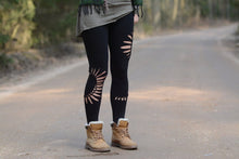 Load image into Gallery viewer, Black Moon Leggings