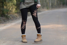 Load image into Gallery viewer, Black Moon Leggings